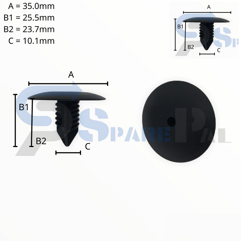 SparePal  Fastener & Clip SPL-10429