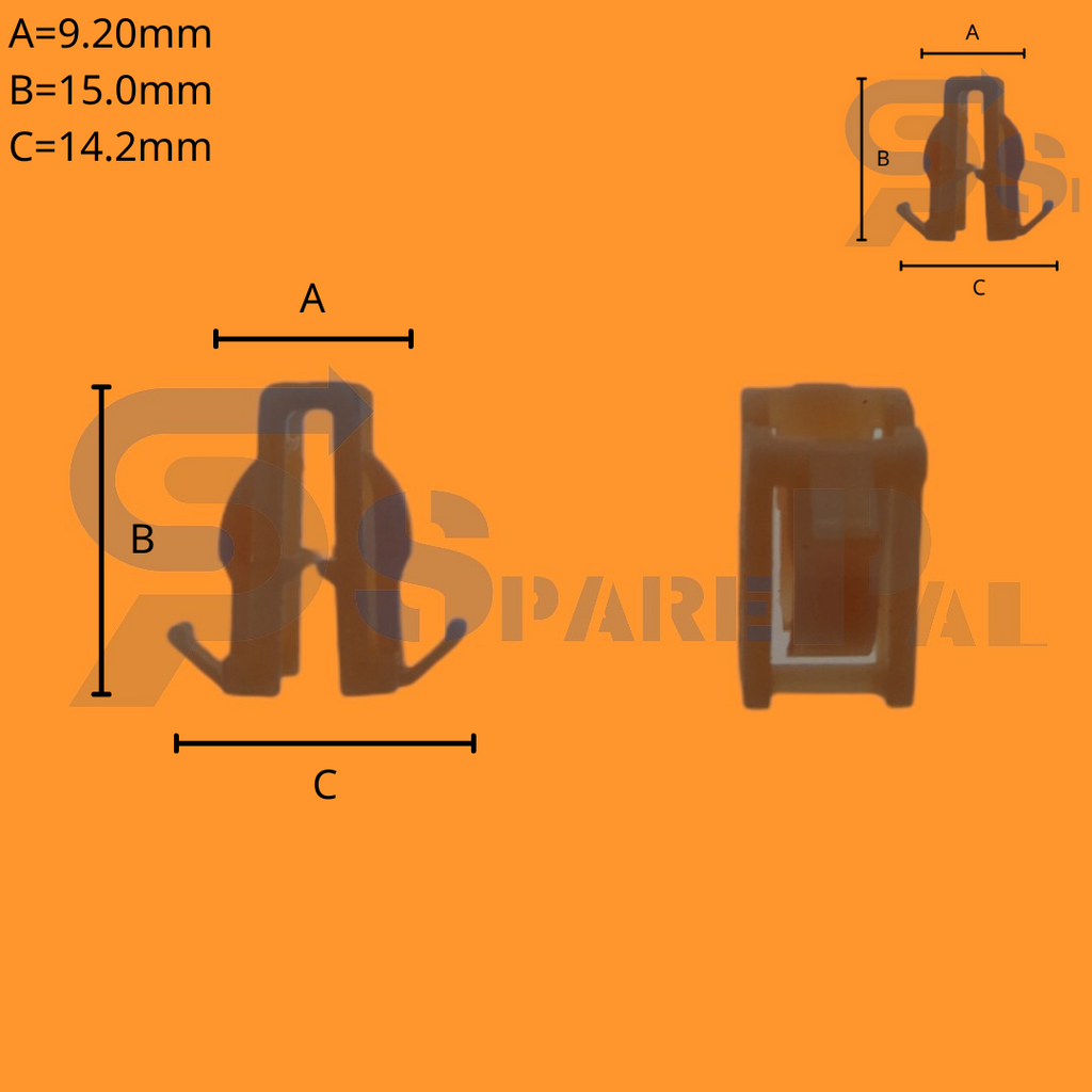 SparePal  Fastener & Clip SPL-10439