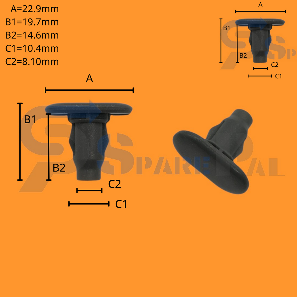 SparePal  Fastener & Clip SPL-10440