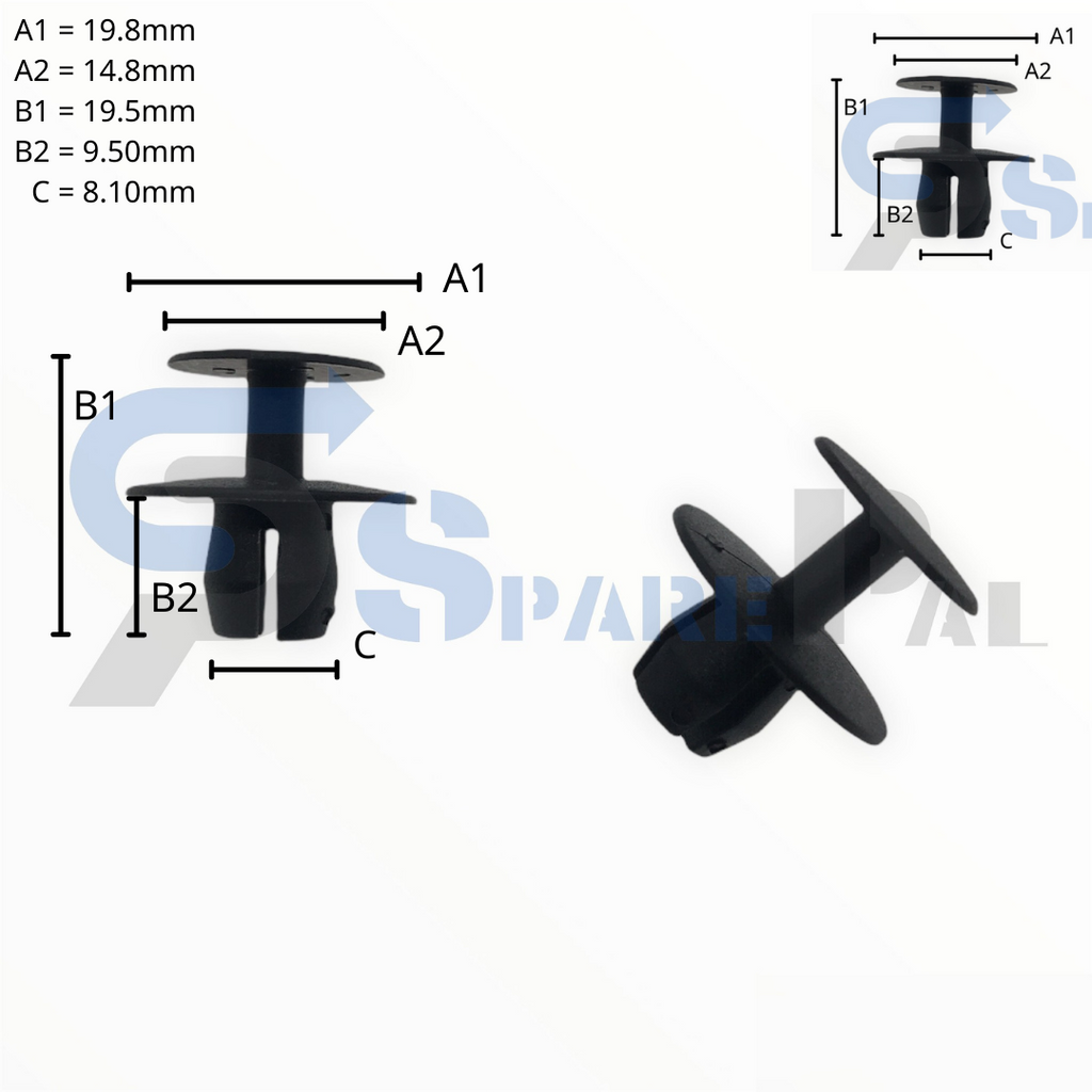 SparePal  Fastener & Clip SPL-10448