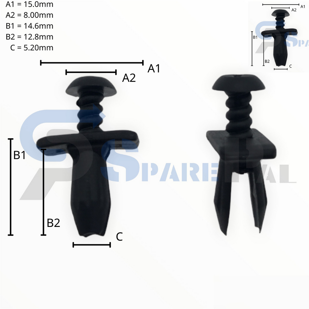 SparePal  Fastener & Clip SPL-10449