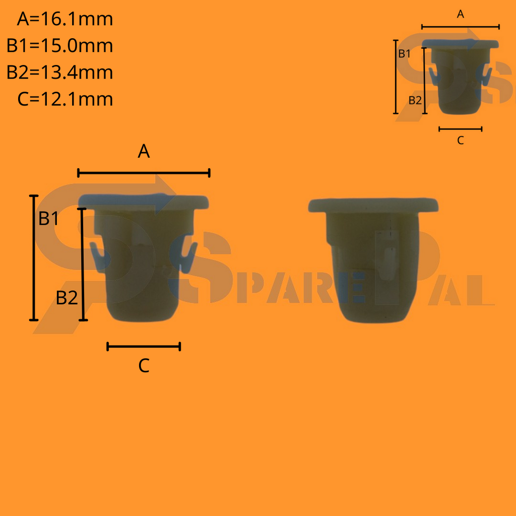 SparePal  Fastener & Clip SPL-10454