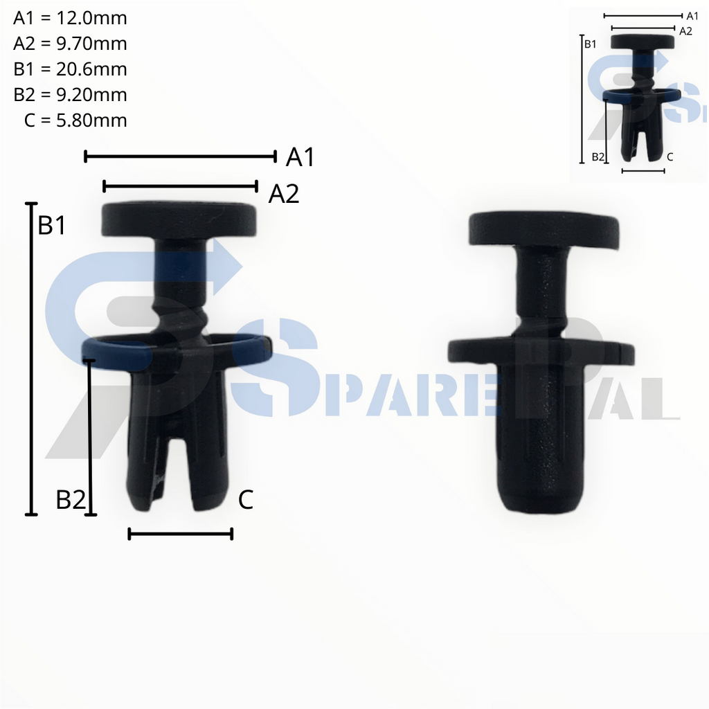 SparePal  Fastener & Clip SPL-10571