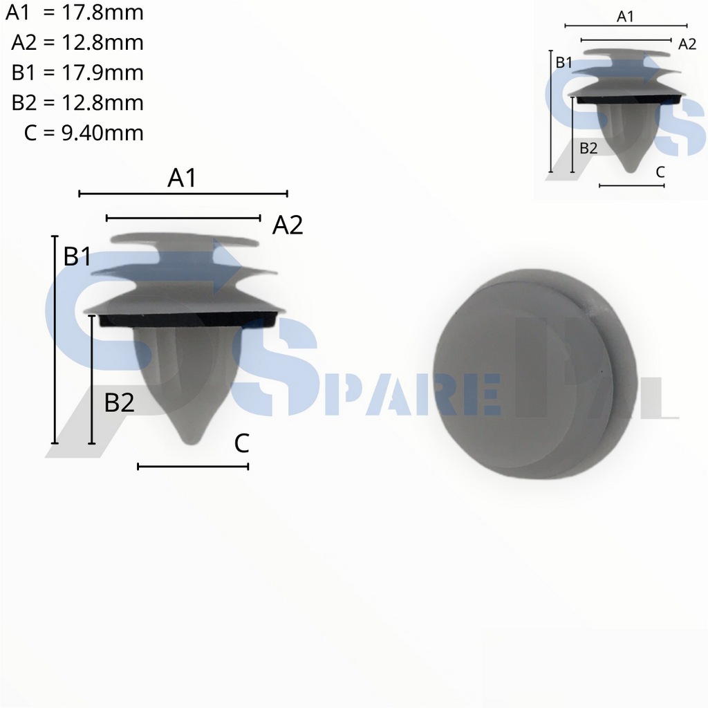 SparePal  Fastener & Clip SPL-10583