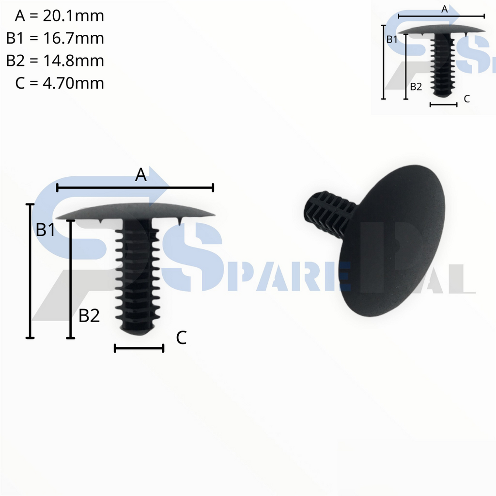 SparePal  Fastener & Clip SPL-10610