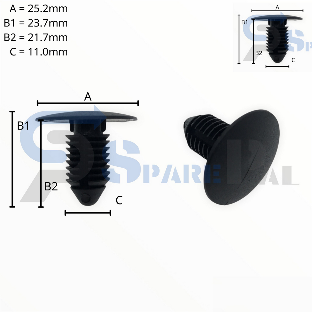 SparePal  Fastener & Clip SPL-10622