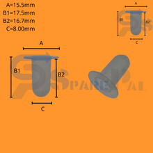 将图片加载到图库查看器，SparePal  Fastener &amp; Clip SPL-10651