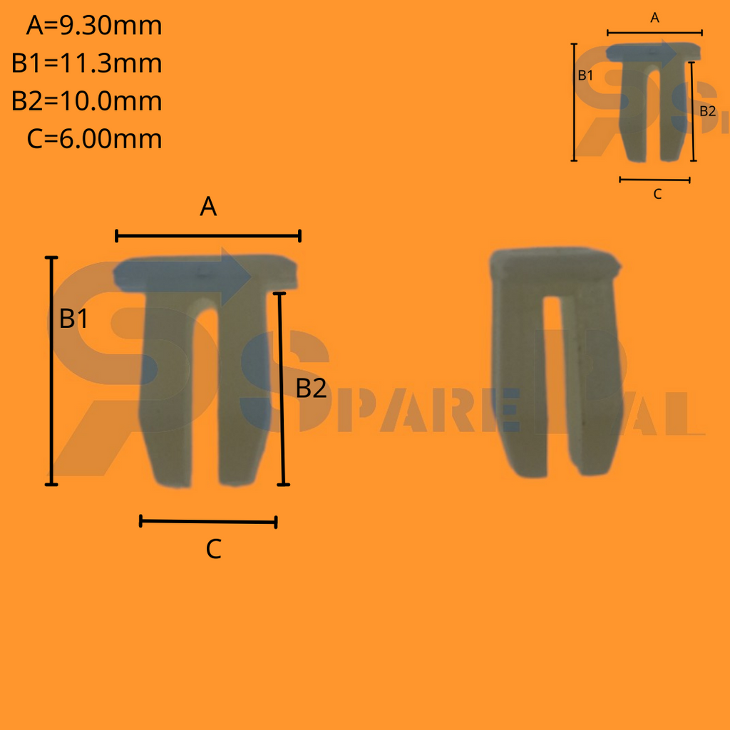 SparePal  Fastener & Clip SPL-10659