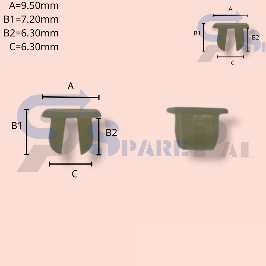 SparePal  Fastener & Clip SPL-10667