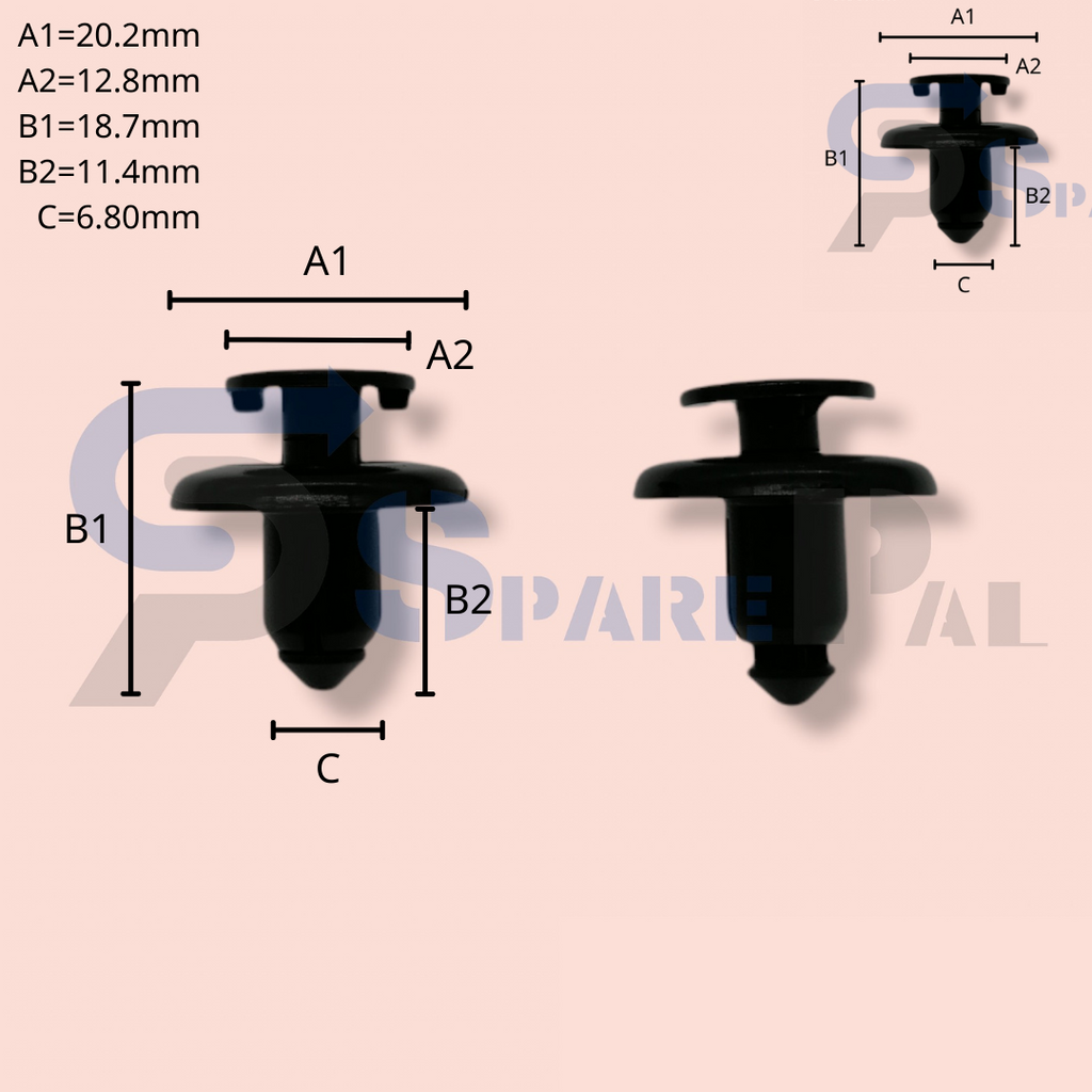 SparePal  Fastener & Clip SPL-10695