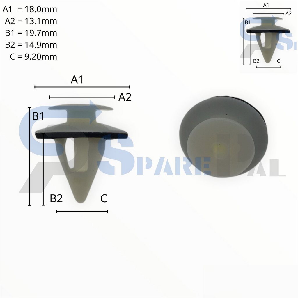 SparePal  Fastener & Clip SPL-10697