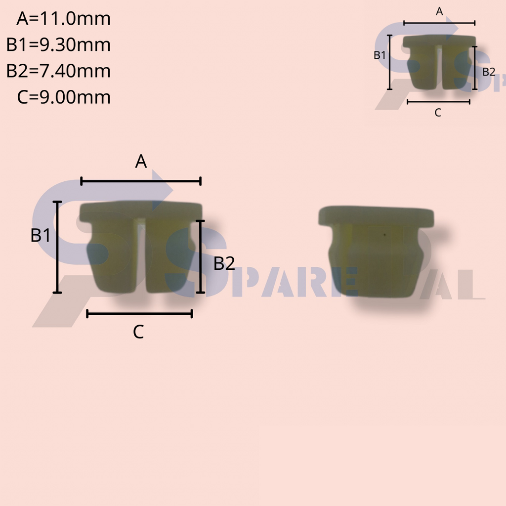 SparePal  Fastener & Clip SPL-10708