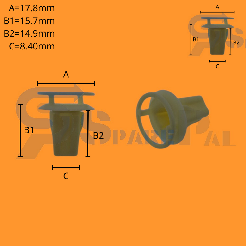 SparePal  Fastener & Clip SPL-10715