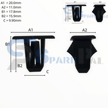 이미지를 갤러리 뷰어에 로드 , SparePal  Fastener &amp; Clip SPL-10752