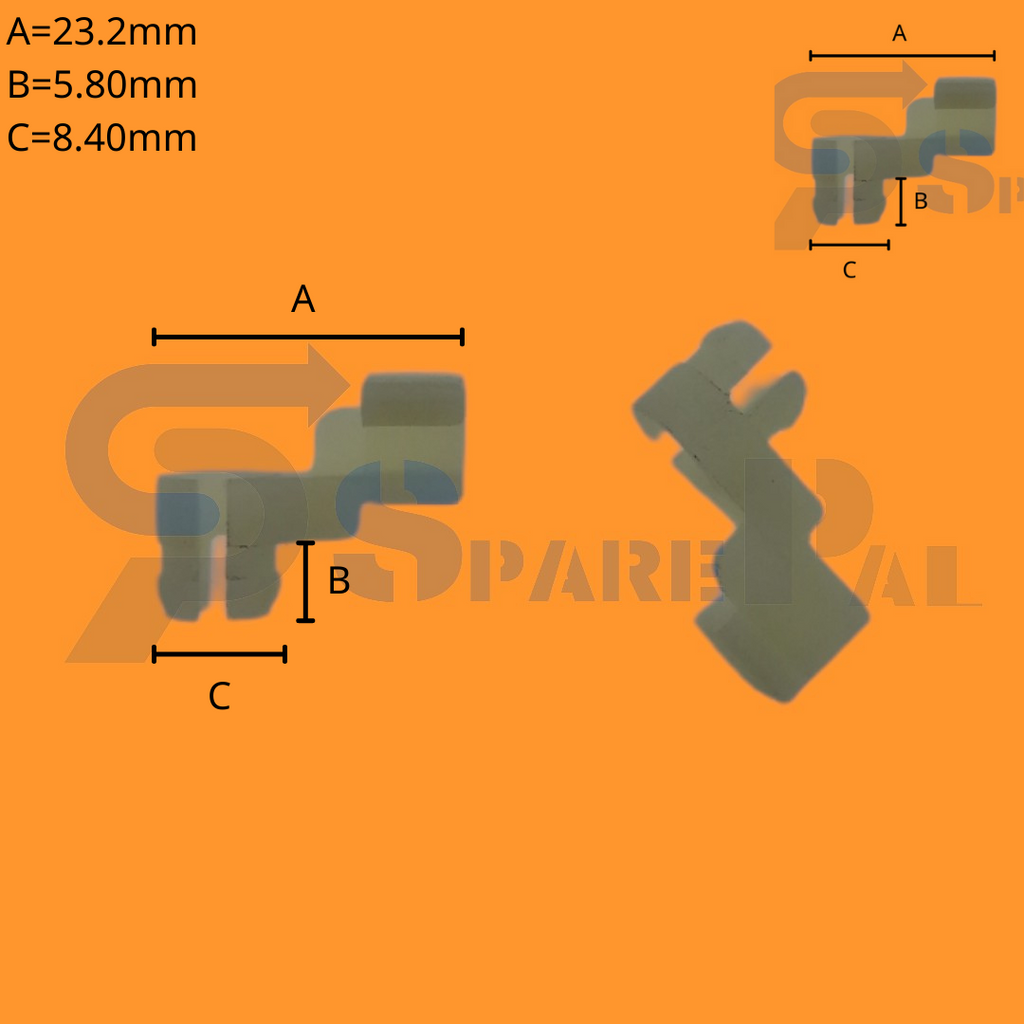 SparePal  Fastener & Clip SPL-10755