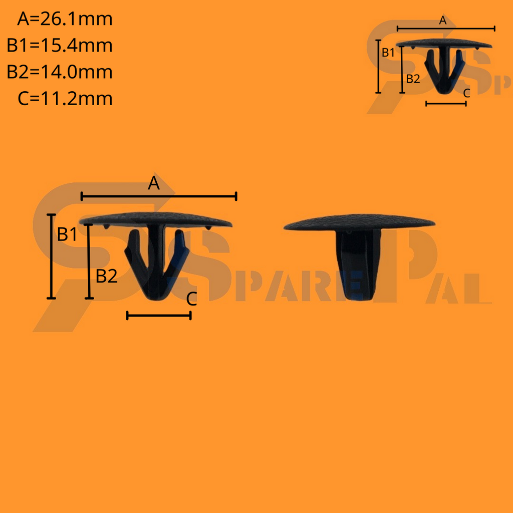 SparePal  Fastener & Clip SPL-10759