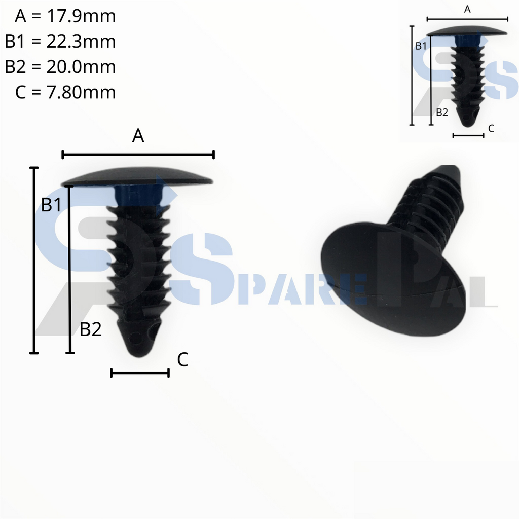 SparePal  Fastener & Clip SPL-10800