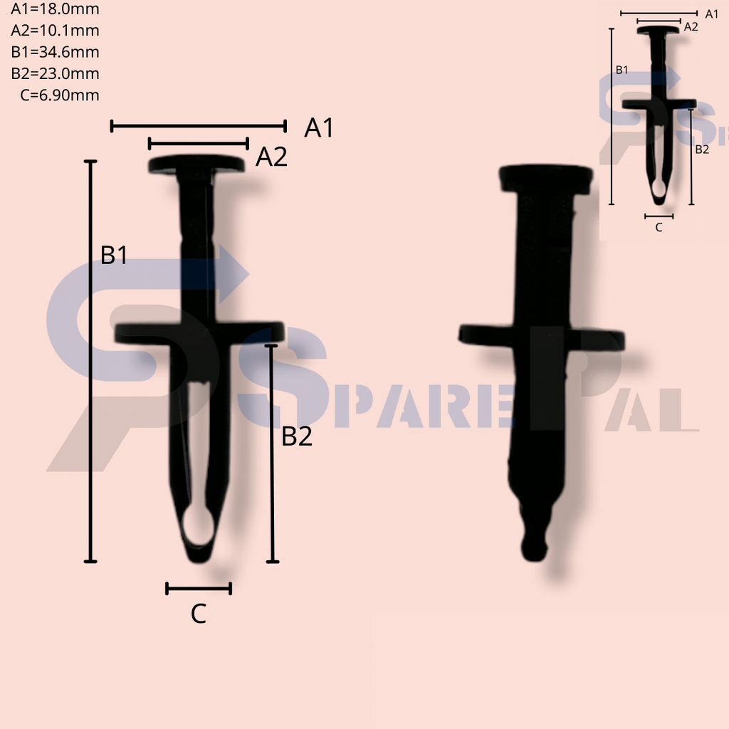 SparePal  Fastener & Clip SPL-10843