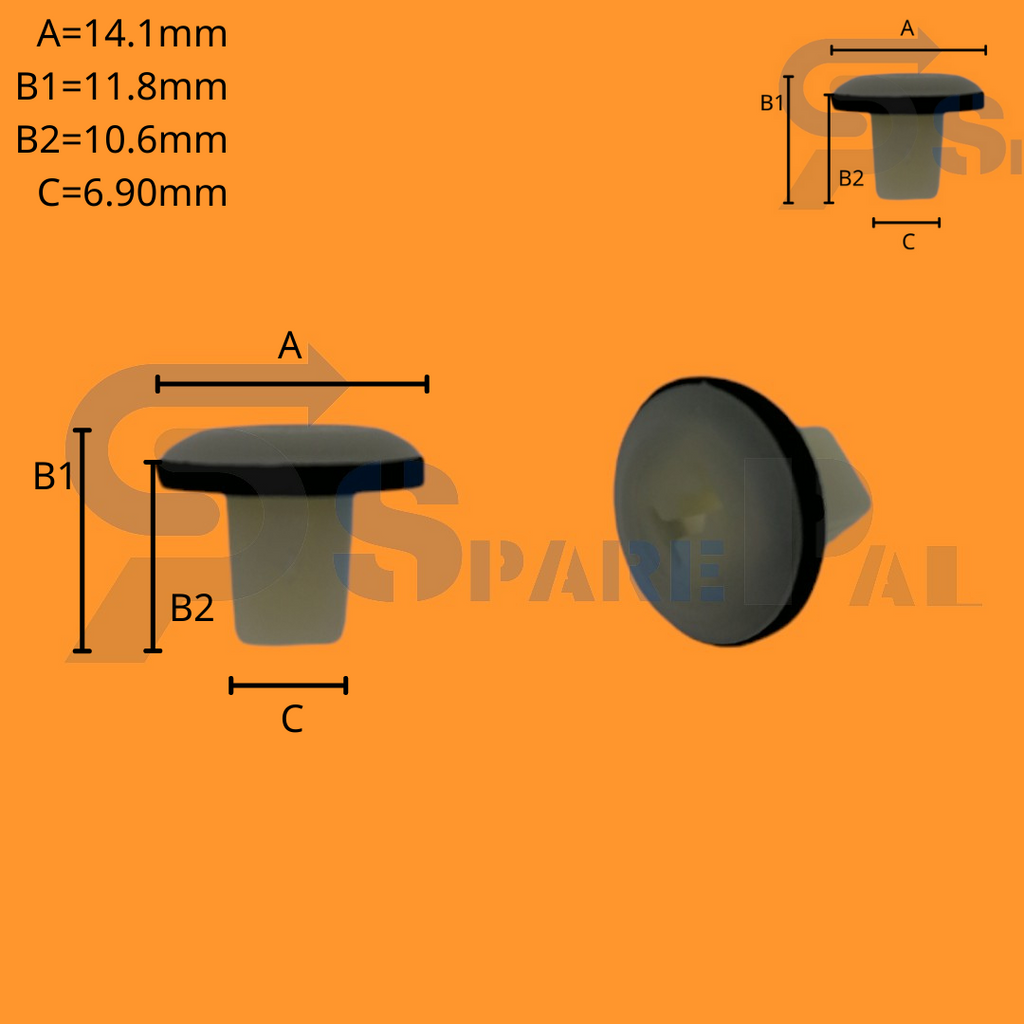 SparePal  Fastener & Clip SPL-10856