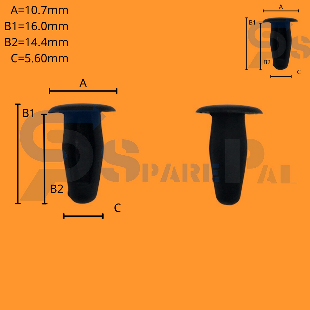 SparePal  Fastener & Clip SPL-10862