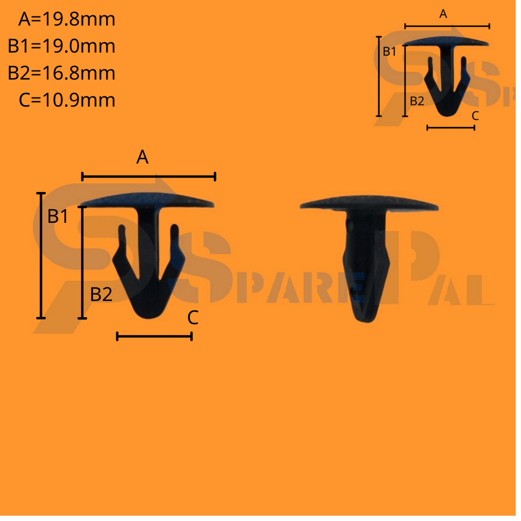 SparePal  Fastener & Clip SPL-10866