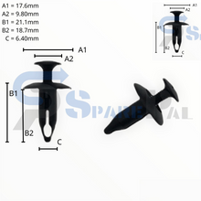 이미지를 갤러리 뷰어에 로드 , SparePal  Fastener &amp; Clip SPL-10881