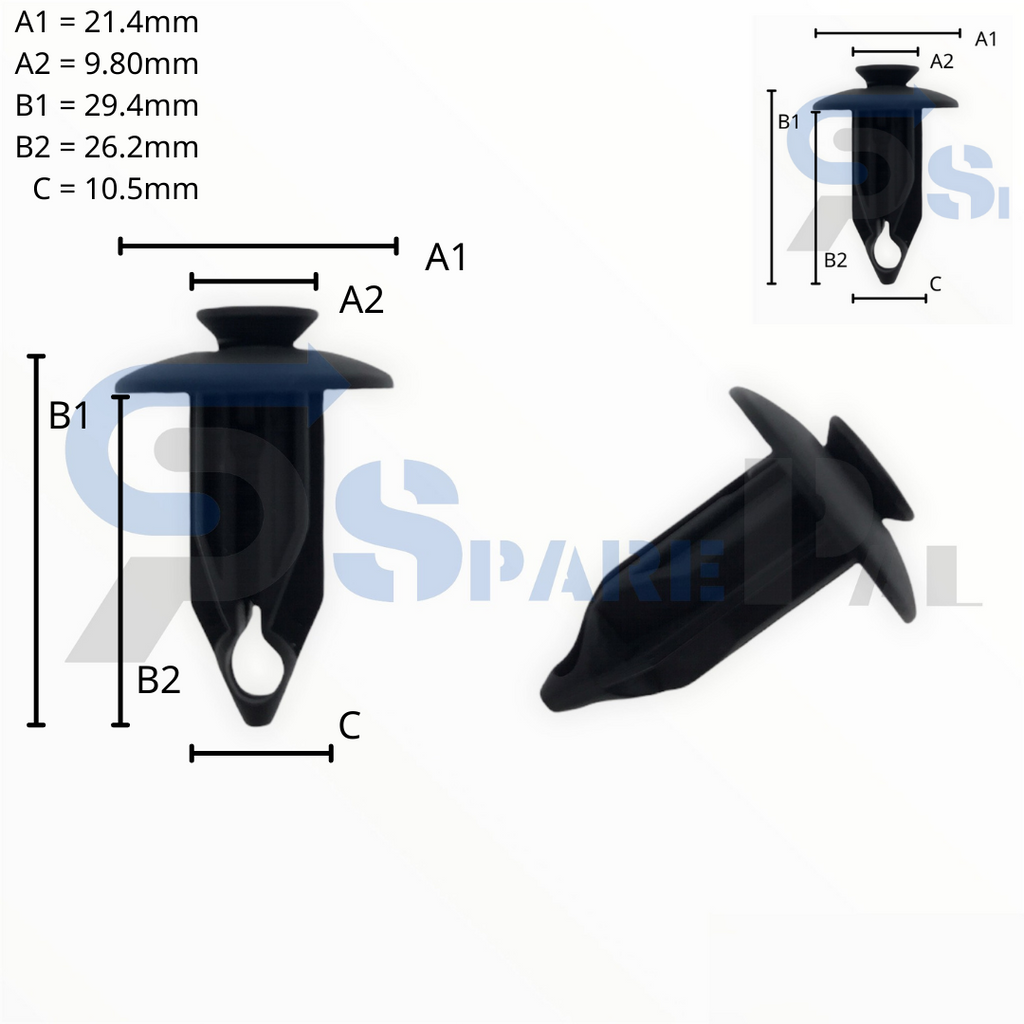 SparePal  Fastener & Clip SPL-10889