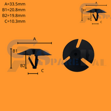 이미지를 갤러리 뷰어에 로드 , SparePal  Fastener &amp; Clip SPL-10923