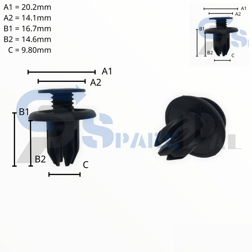 SparePal  Fastener & Clip SPL-10938