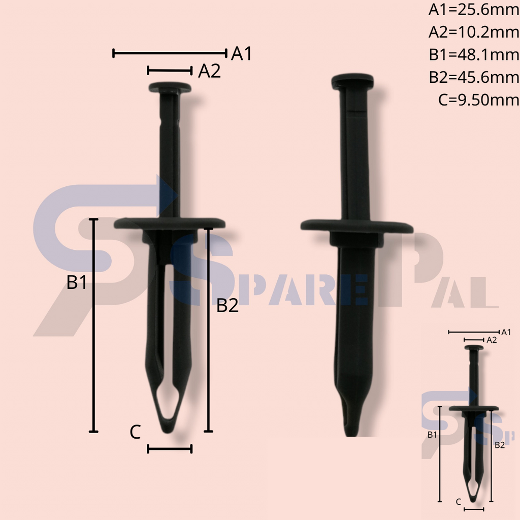 SparePal  Fastener & Clip SPL-10957