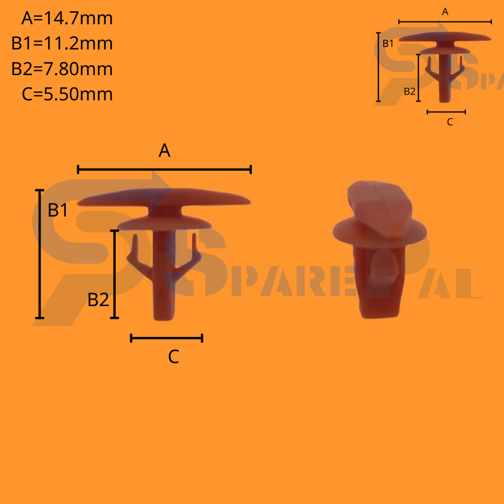 SparePal  Fastener & Clip SPL-11020