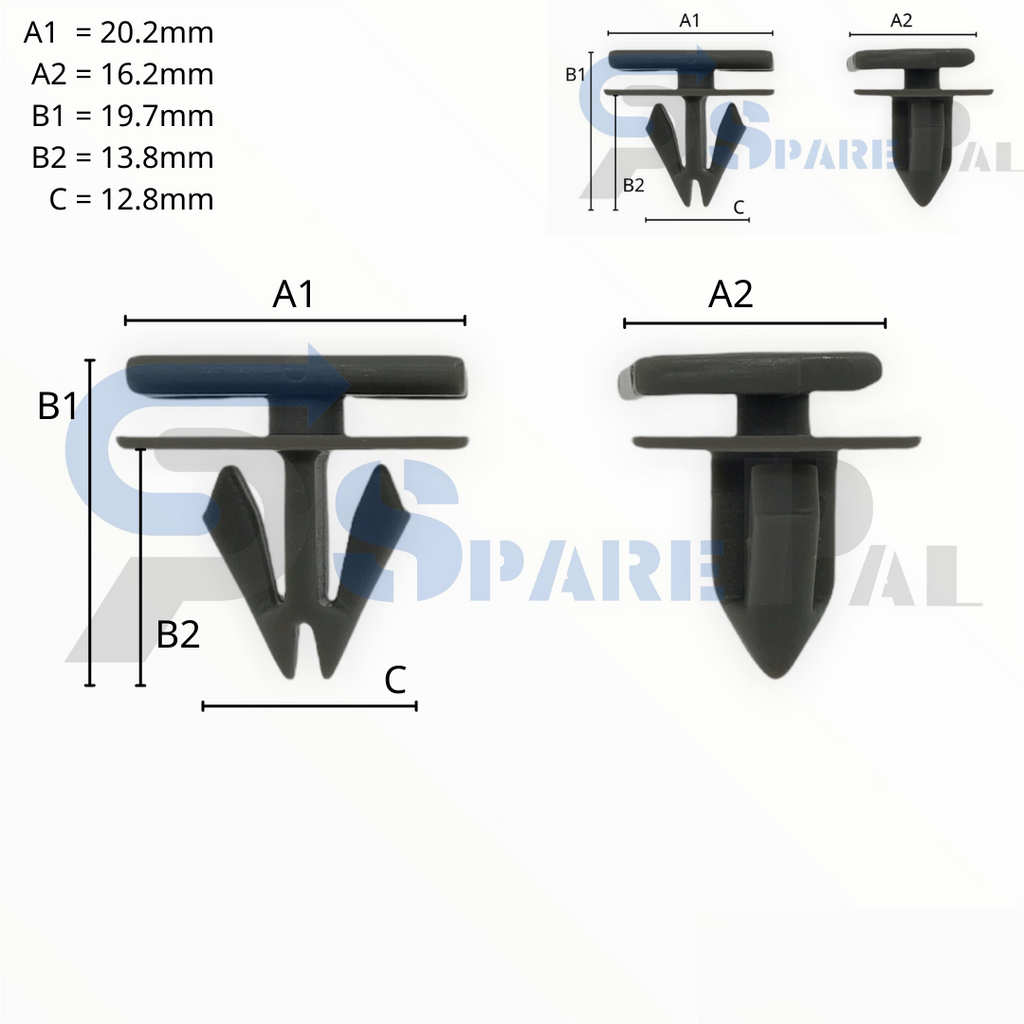 SparePal  Fastener & Clip SPL-11032