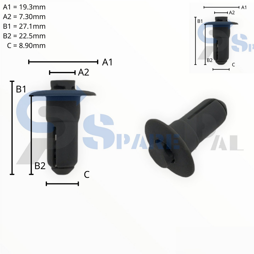 SparePal  Fastener & Clip SPL-11045