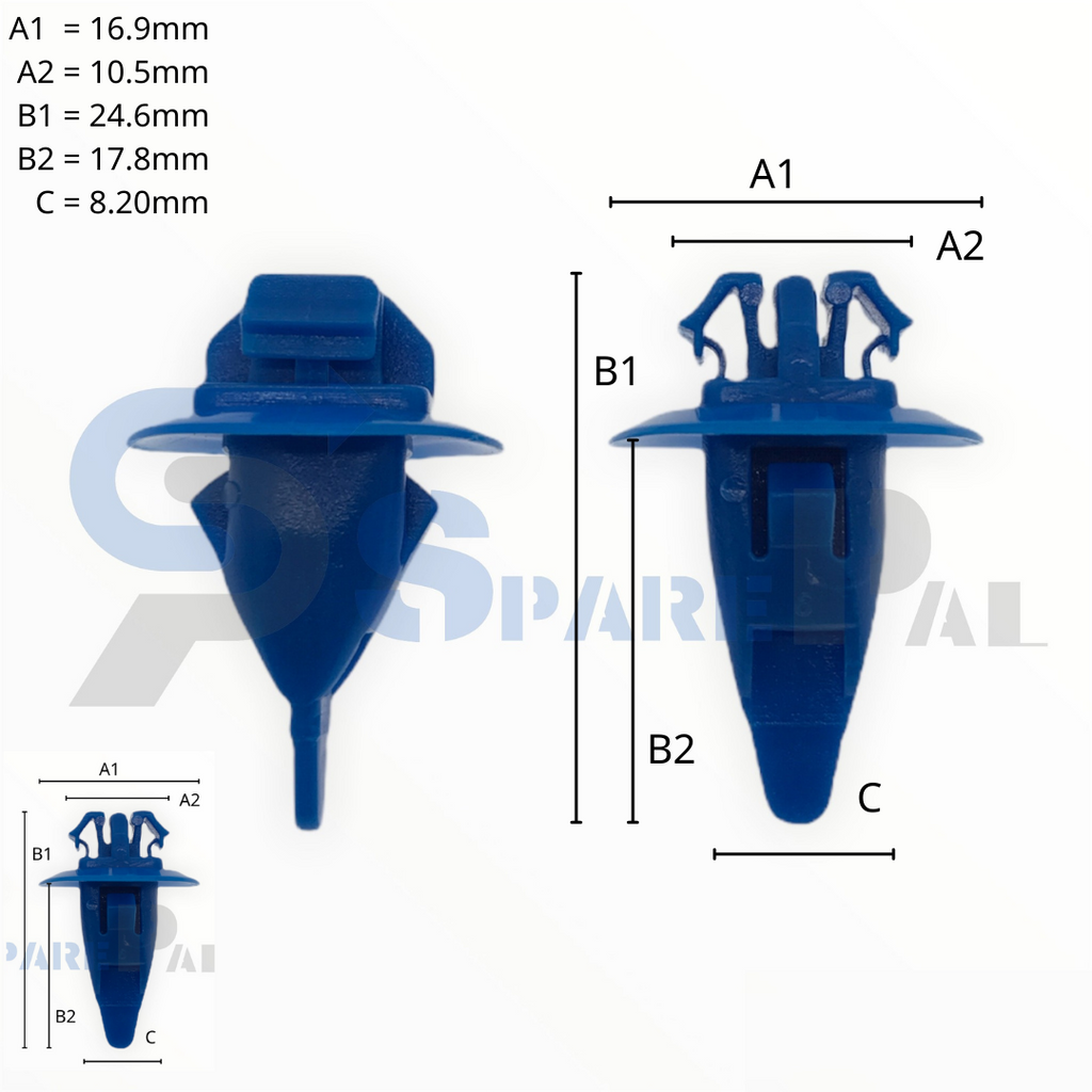 SparePal  Fastener & Clip SPL-11048