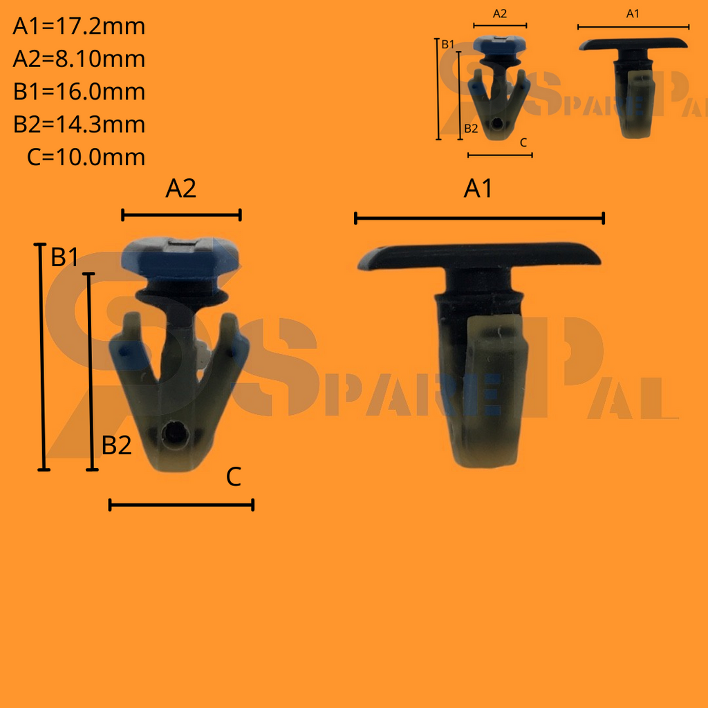 SparePal  Fastener & Clip SPL-11077