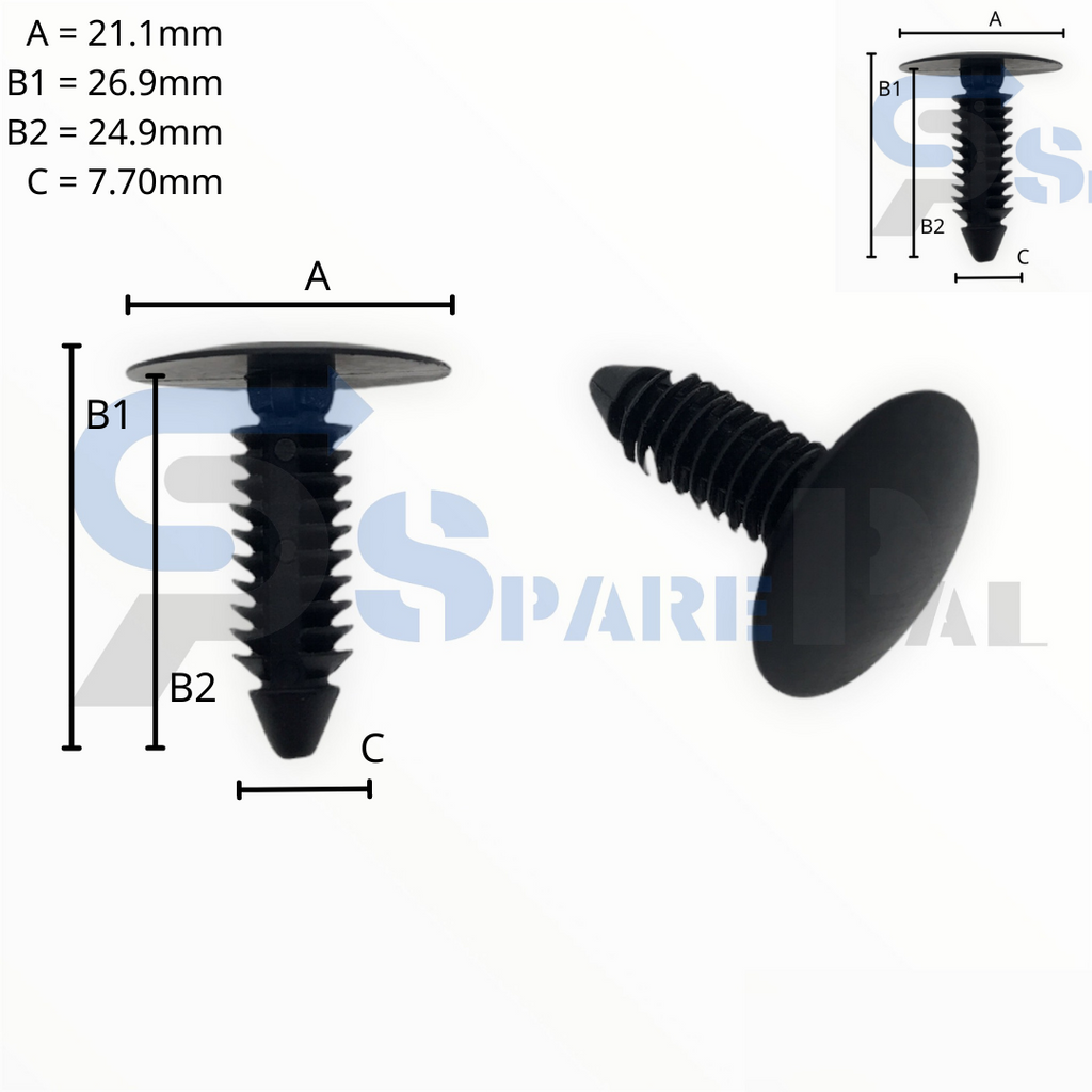 SparePal  Fastener & Clip SPL-11092