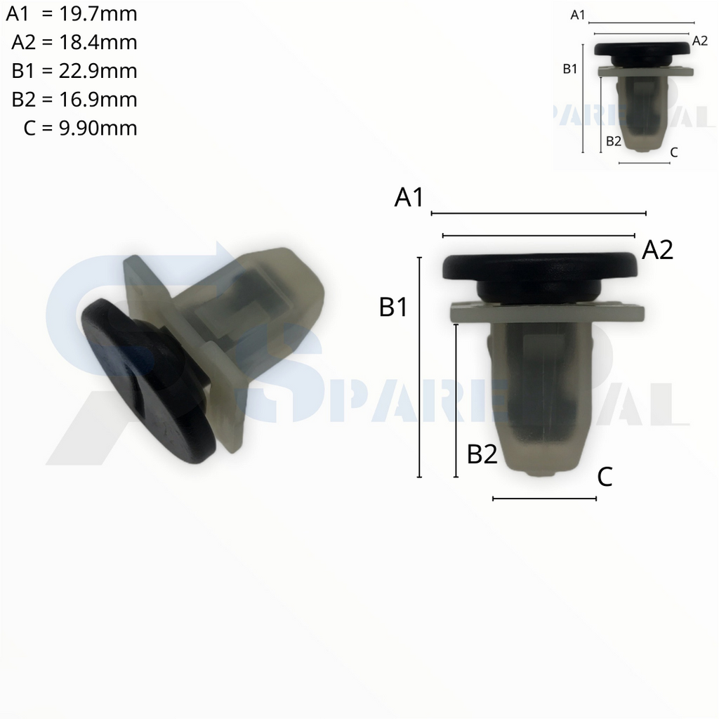 SparePal  Fastener & Clip SPL-11102