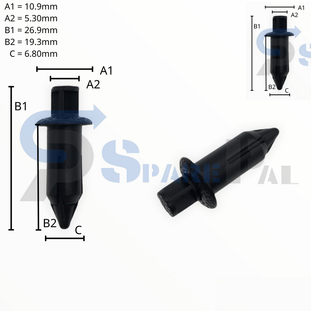 SparePal  Fastener & Clip SPL-11106