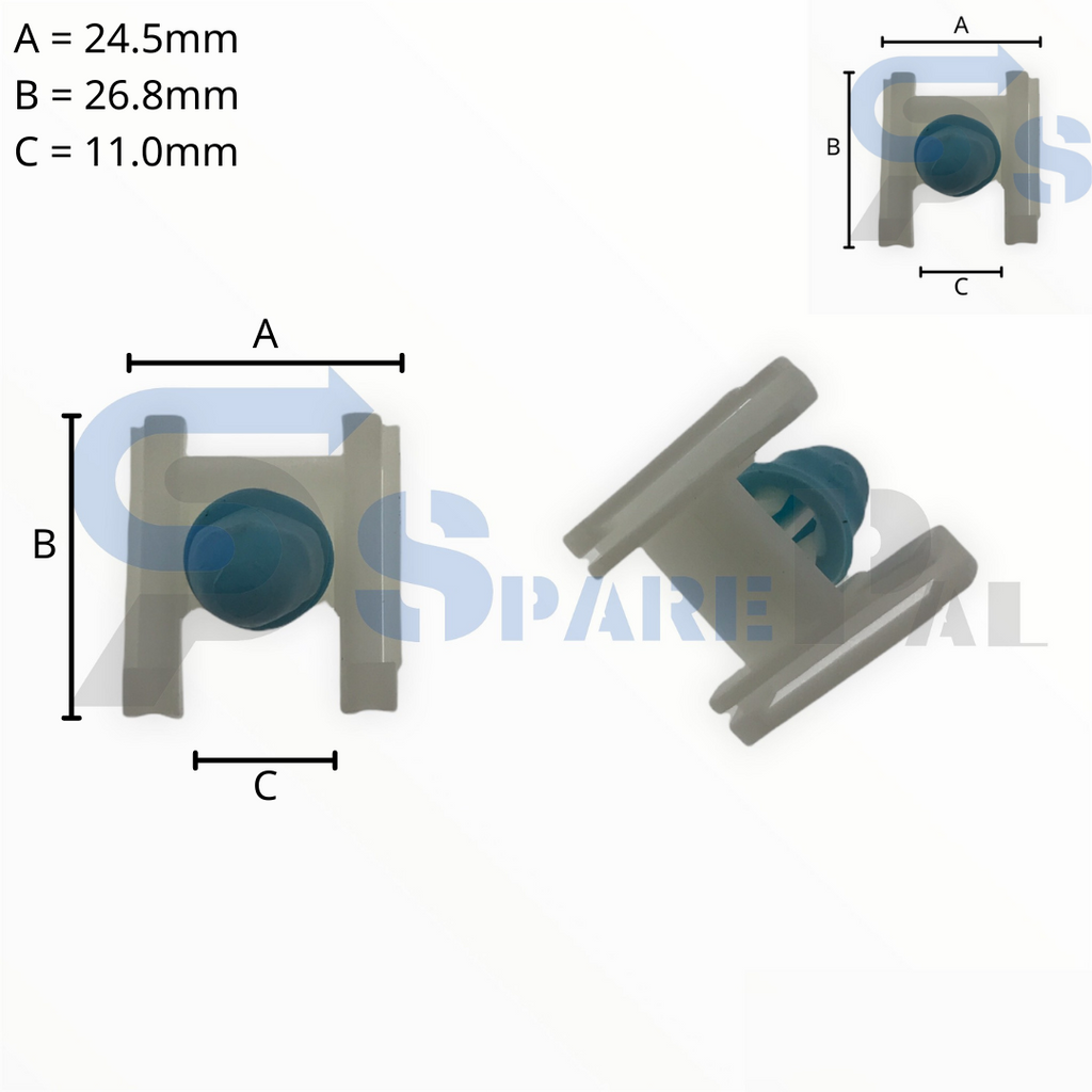 SparePal  Fastener & Clip SPL-11176