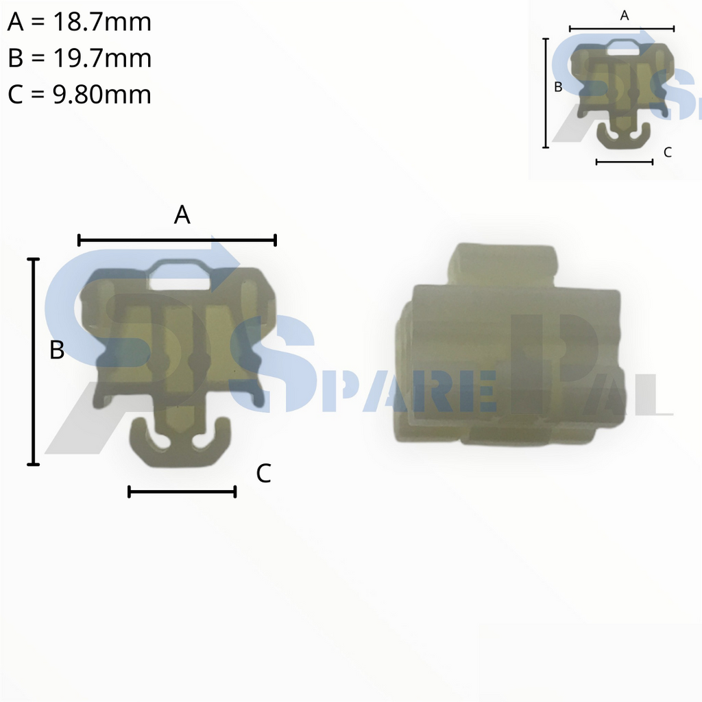 SparePal  Fastener & Clip SPL-11181