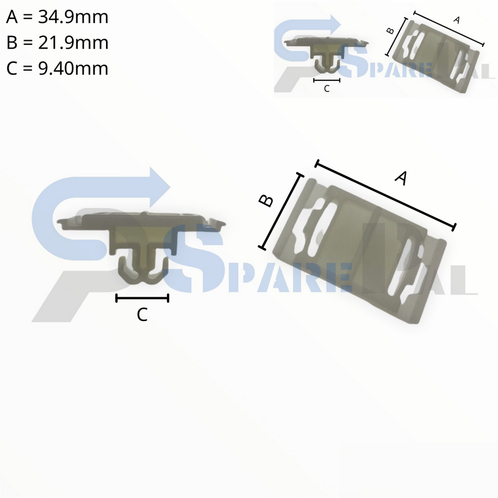 SparePal  Fastener & Clip SPL-11189