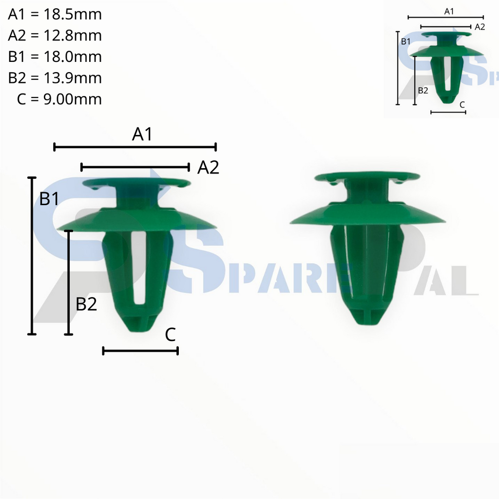 SparePal  Fastener & Clip SPL-11201