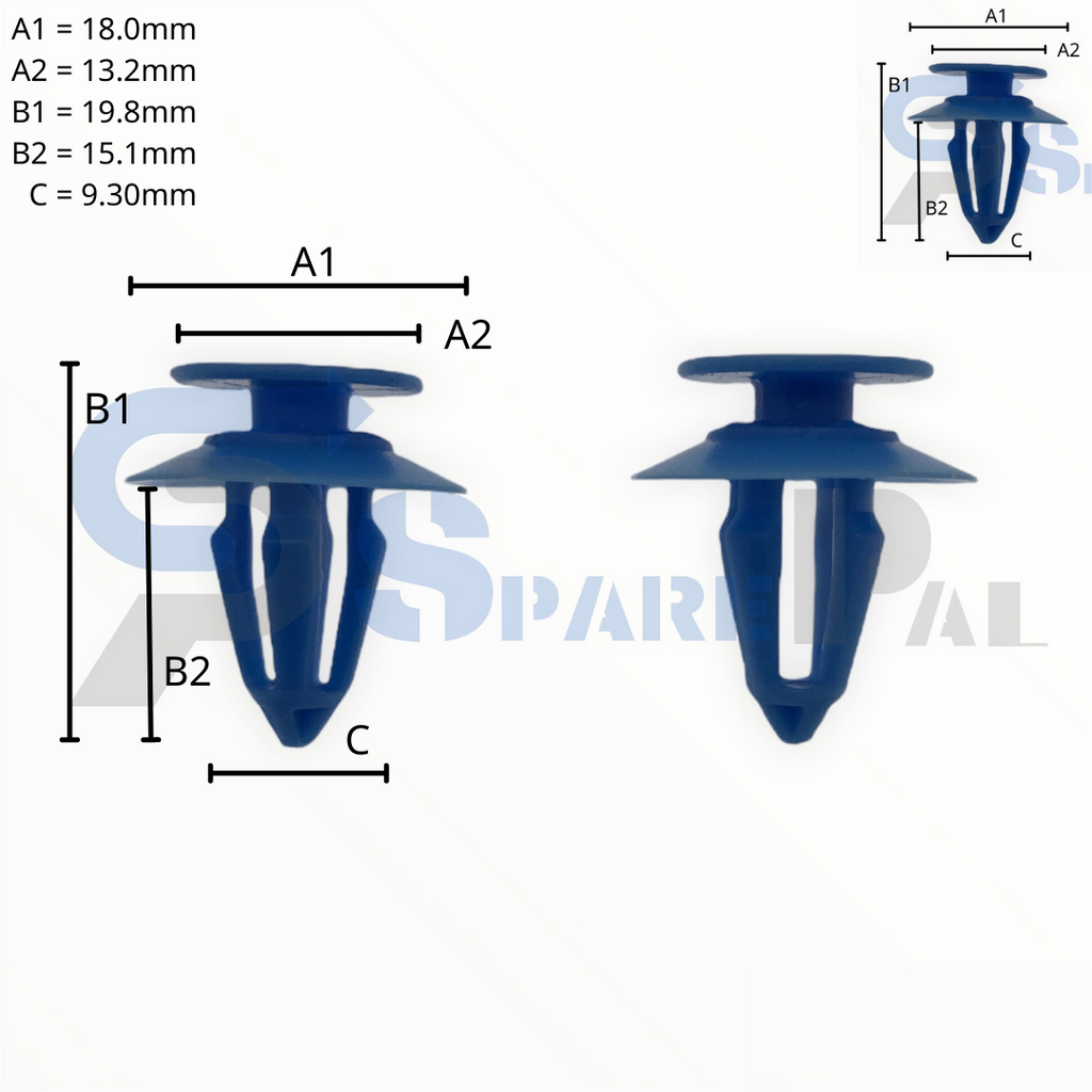 SparePal  Fastener & Clip SPL-11223