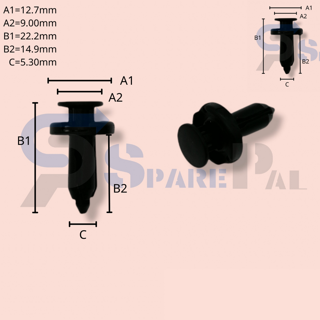 SparePal  Fastener & Clip SPL-11254