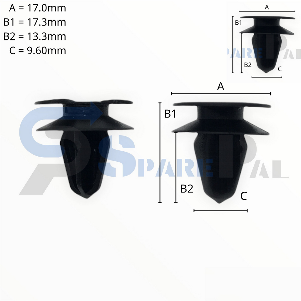 SparePal  Fastener & Clip SPL-11255