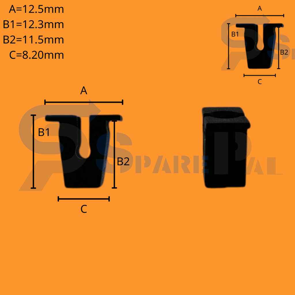 SparePal  Fastener & Clip SPL-11279