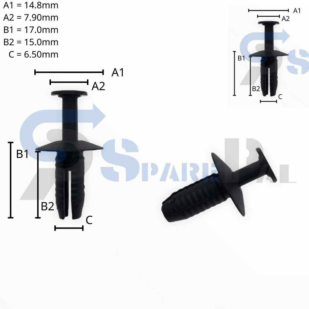 SparePal  Fastener & Clip SPL-11291