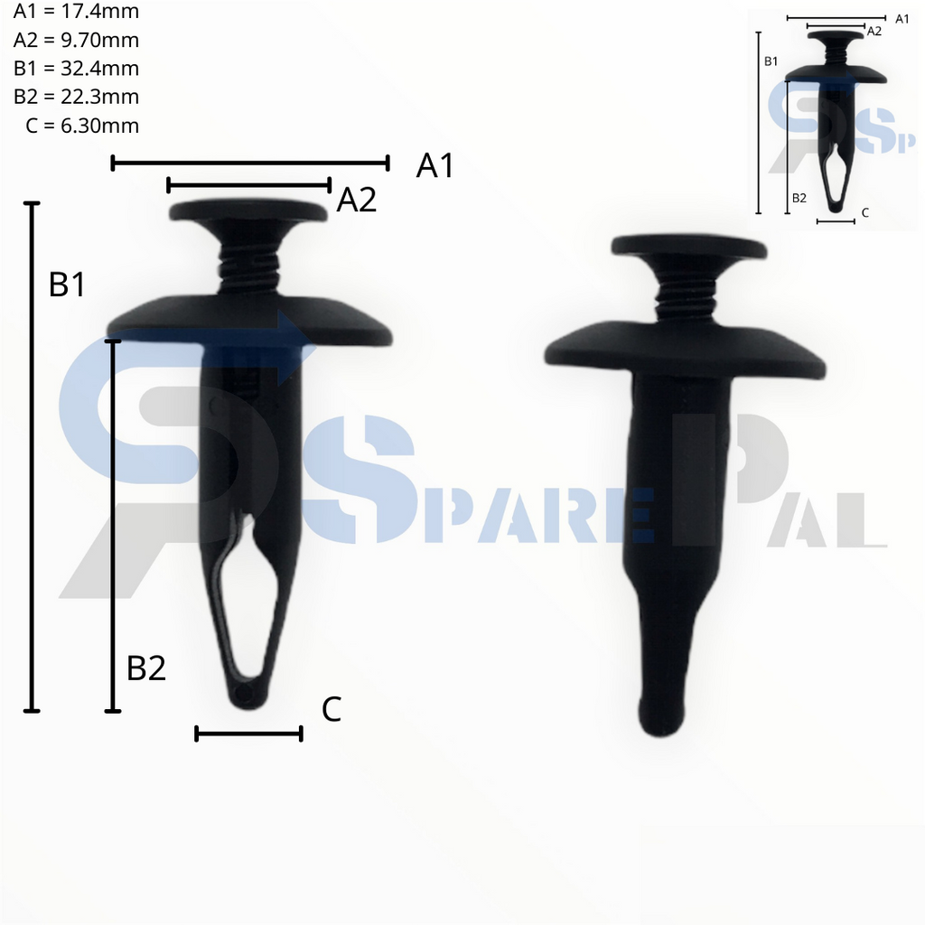 SparePal  Fastener & Clip SPL-11309