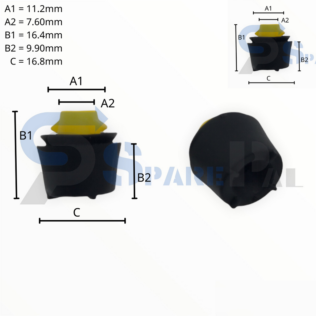 SparePal  Fastener & Clip SPL-11323