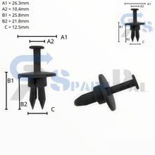 이미지를 갤러리 뷰어에 로드 , SparePal  Fastener &amp; Clip SPL-11395